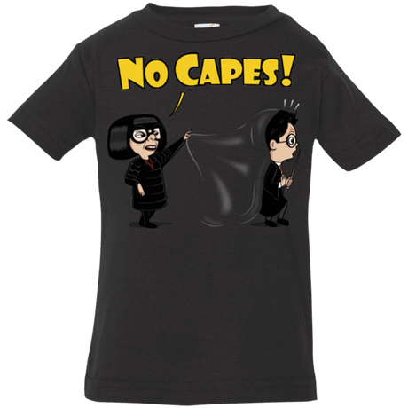 T-Shirts Black / 6 Months No Capes Infant Premium T-Shirt