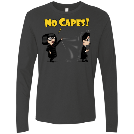 T-Shirts Heavy Metal / Small No Capes Men's Premium Long Sleeve