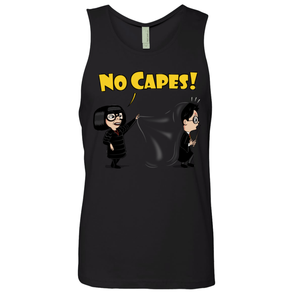 T-Shirts Black / Small No Capes Men's Premium Tank Top