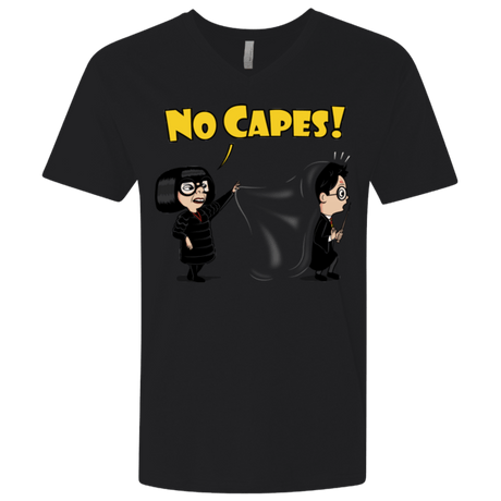 T-Shirts Black / X-Small No Capes Men's Premium V-Neck