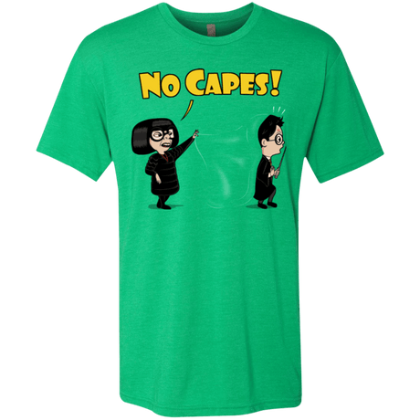 T-Shirts Envy / Small No Capes Men's Triblend T-Shirt