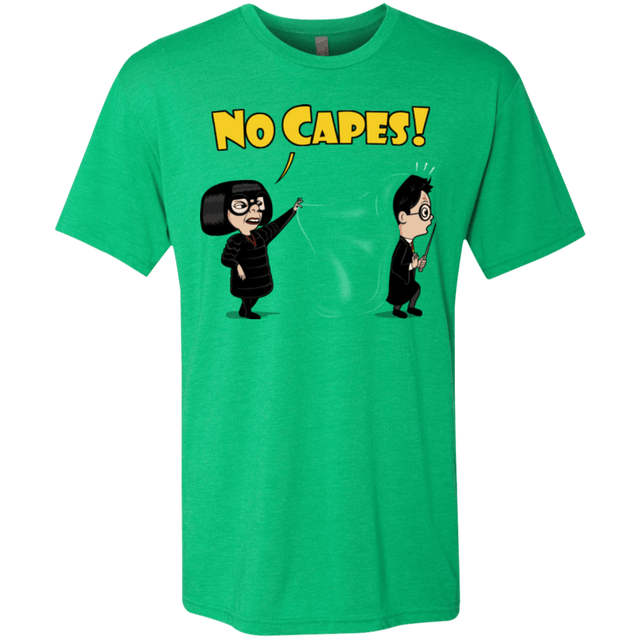 T-Shirts Envy / Small No Capes Men's Triblend T-Shirt