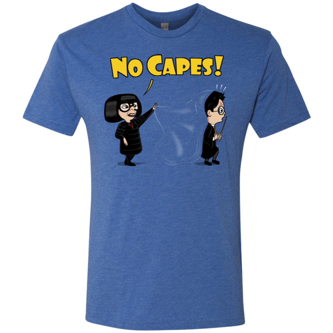 T-Shirts Vintage Royal / Small No Capes Men's Triblend T-Shirt