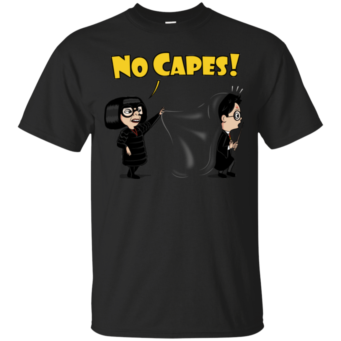 T-Shirts Black / Small No Capes T-Shirt