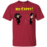 T-Shirts Cardinal / Small No Capes T-Shirt