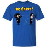 T-Shirts Royal / Small No Capes T-Shirt