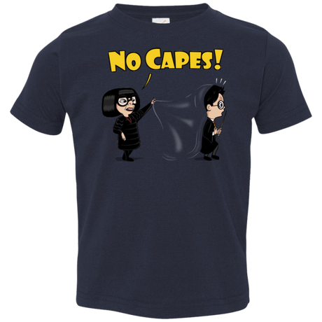 T-Shirts Navy / 2T No Capes Toddler Premium T-Shirt