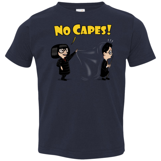 T-Shirts Navy / 2T No Capes Toddler Premium T-Shirt