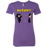 T-Shirts Purple Rush / Small No Capes Women's Triblend T-Shirt