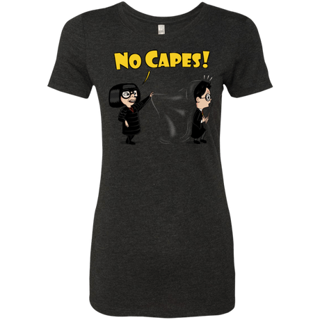 T-Shirts Vintage Black / Small No Capes Women's Triblend T-Shirt