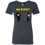 T-Shirts Vintage Navy / Small No Capes Women's Triblend T-Shirt