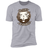 T-Shirts Heather Grey / S No Coffee No Workee Men's Premium T-Shirt
