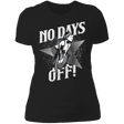 T-Shirts Black / X-Small No Days Off Women's Premium T-Shirt