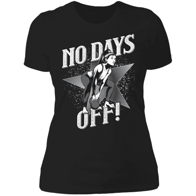 T-Shirts Black / X-Small No Days Off Women's Premium T-Shirt