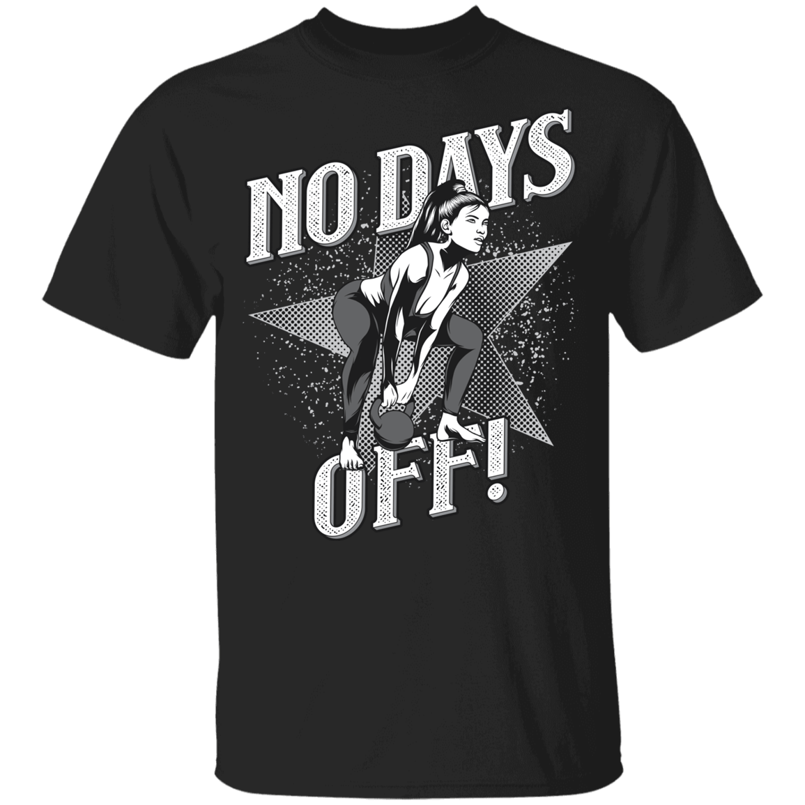 T-Shirts Black / YXS No Days Off Youth T-Shirt