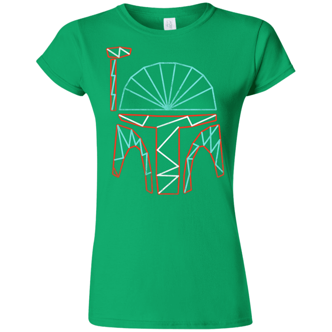 T-Shirts Irish Green / S No Distintergrations Junior Slimmer-Fit T-Shirt