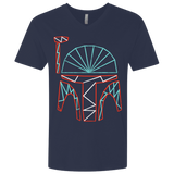 T-Shirts Midnight Navy / X-Small No Distintergrations Men's Premium V-Neck
