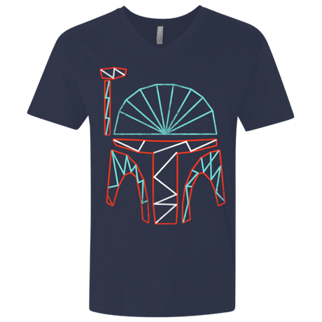 T-Shirts Midnight Navy / X-Small No Distintergrations Men's Premium V-Neck