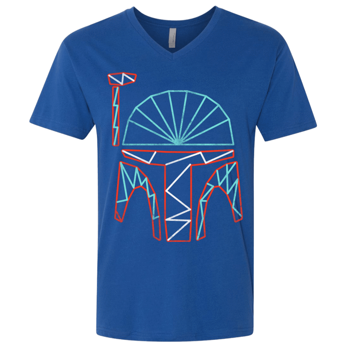 T-Shirts Royal / X-Small No Distintergrations Men's Premium V-Neck