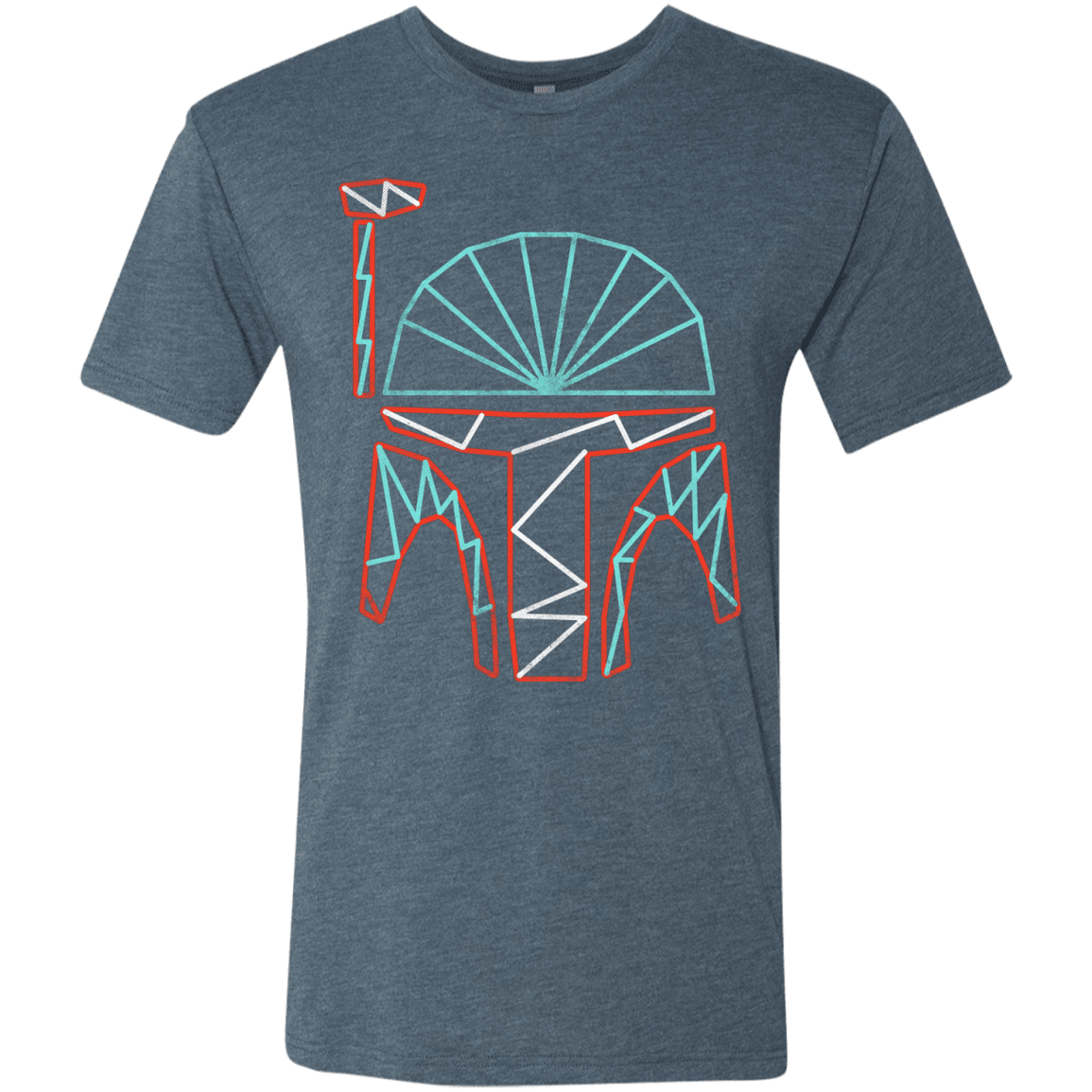 T-Shirts Indigo / S No Distintergrations Men's Triblend T-Shirt