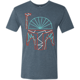 T-Shirts Indigo / S No Distintergrations Men's Triblend T-Shirt