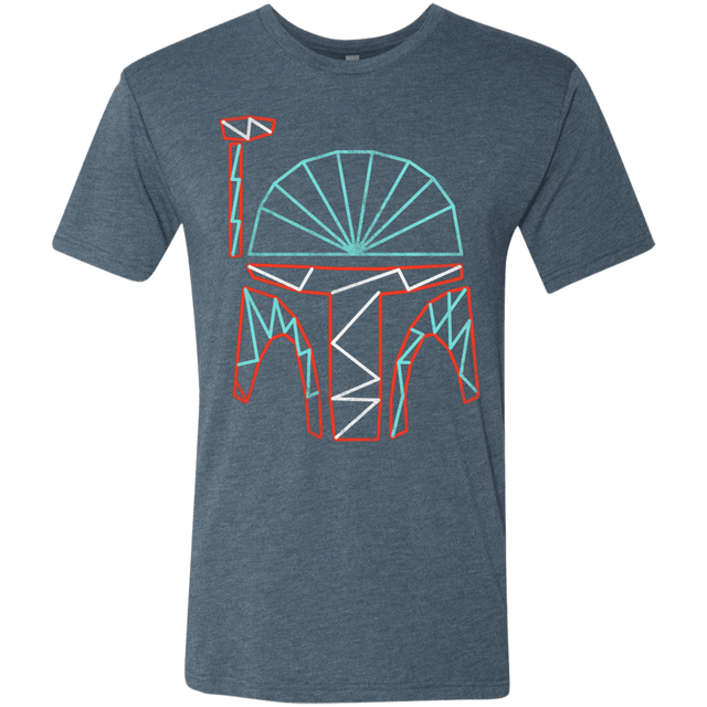 T-Shirts Indigo / S No Distintergrations Men's Triblend T-Shirt