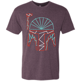 T-Shirts Vintage Purple / S No Distintergrations Men's Triblend T-Shirt