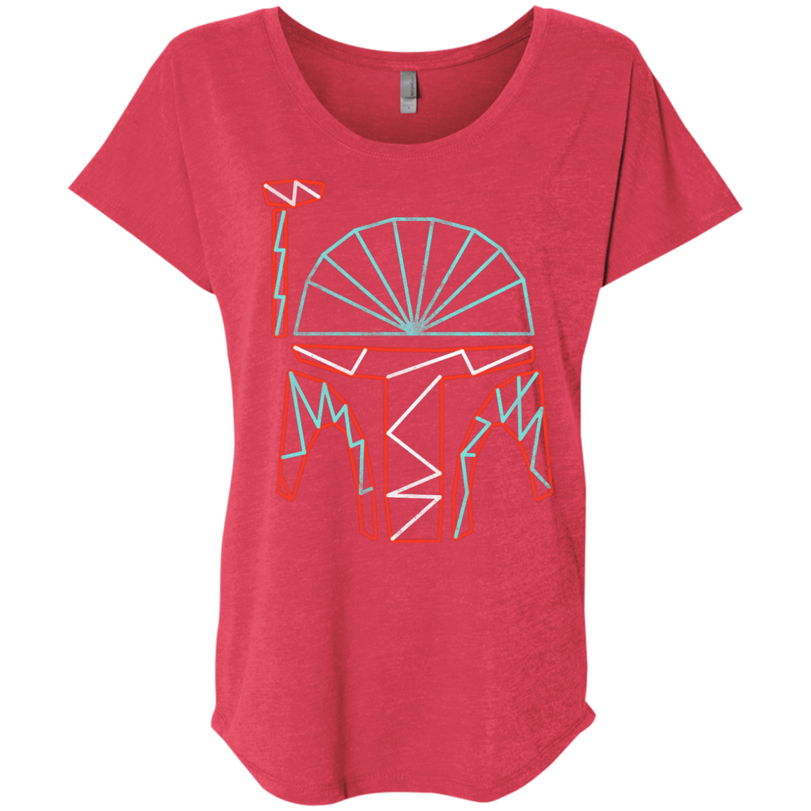 No Distintergrations Triblend Dolman Sleeve