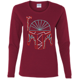 T-Shirts Cardinal / S No Distintergrations Women's Long Sleeve T-Shirt