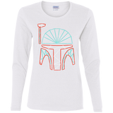 T-Shirts White / S No Distintergrations Women's Long Sleeve T-Shirt
