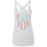 No Distintergrations Women's Triblend Racerback Tank