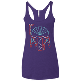 No Distintergrations Women's Triblend Racerback Tank