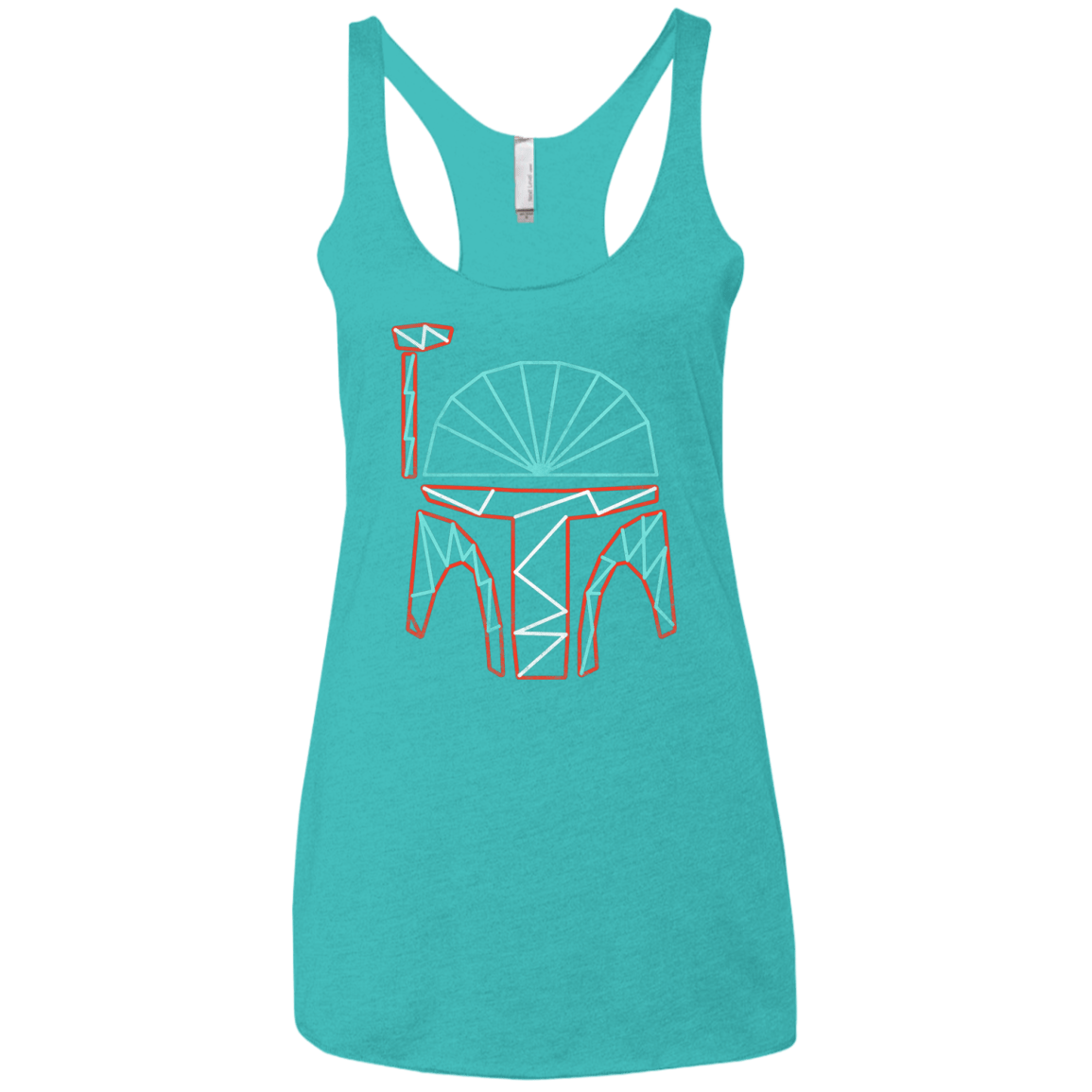 No Distintergrations Women's Triblend Racerback Tank