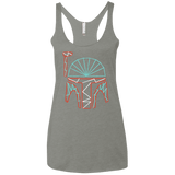 No Distintergrations Women's Triblend Racerback Tank