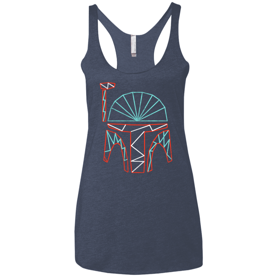 No Distintergrations Women's Triblend Racerback Tank