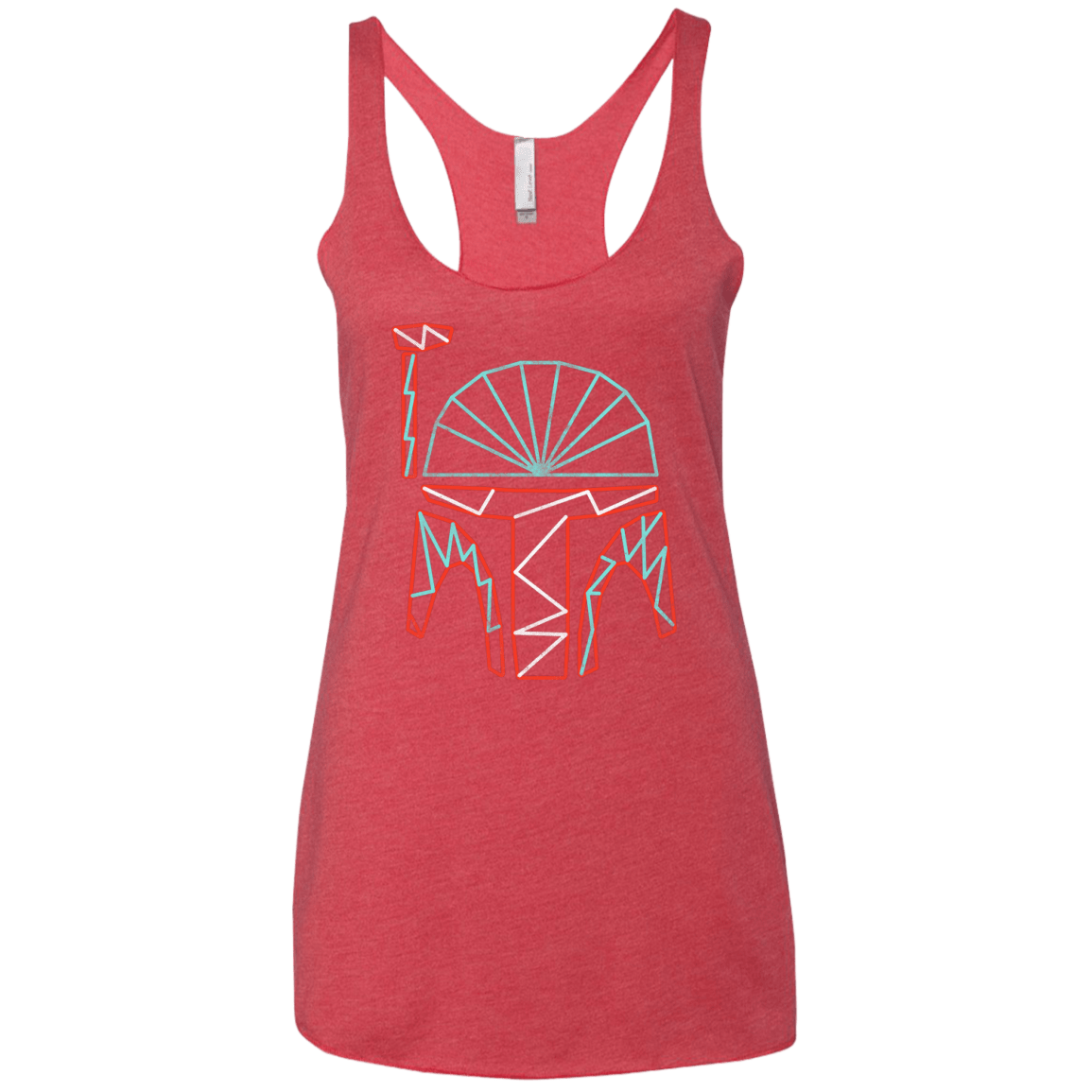 No Distintergrations Women's Triblend Racerback Tank