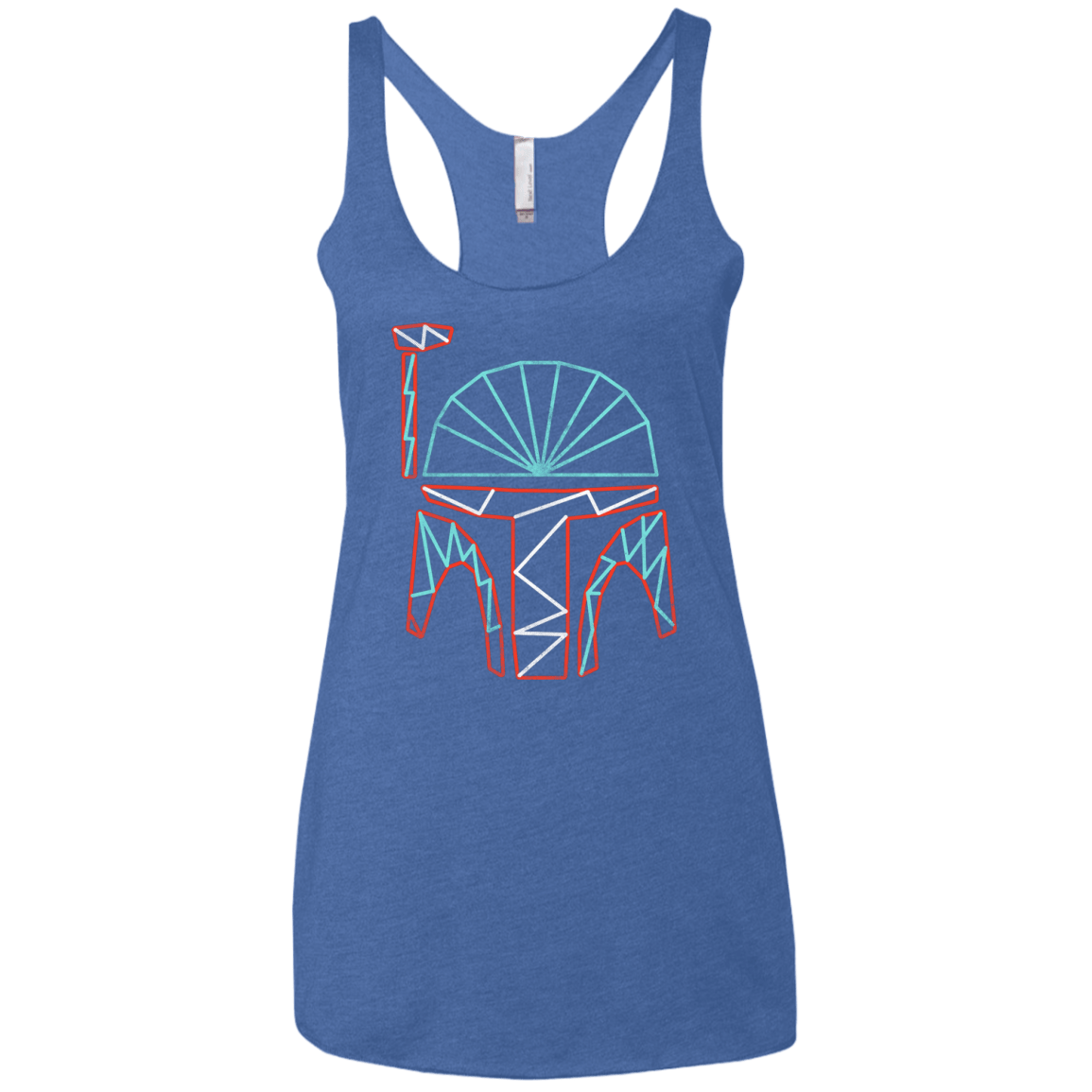 No Distintergrations Women's Triblend Racerback Tank
