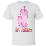 T-Shirts White / S No Drama Llamacorn T-Shirt