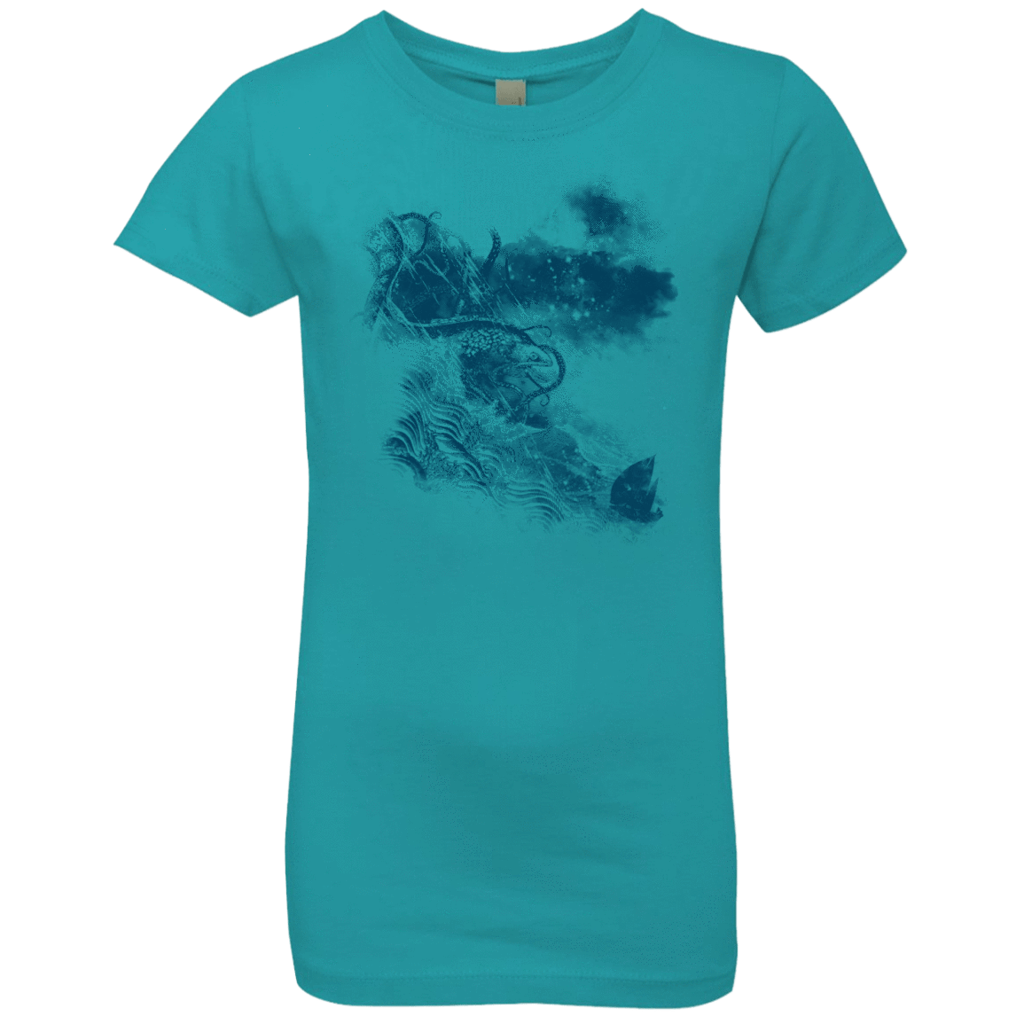 T-Shirts Tahiti Blue / YXS No Escape Girls Premium T-Shirt