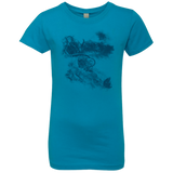 T-Shirts Turquoise / YXS No Escape Girls Premium T-Shirt
