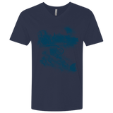 T-Shirts Midnight Navy / X-Small No Escape Men's Premium V-Neck