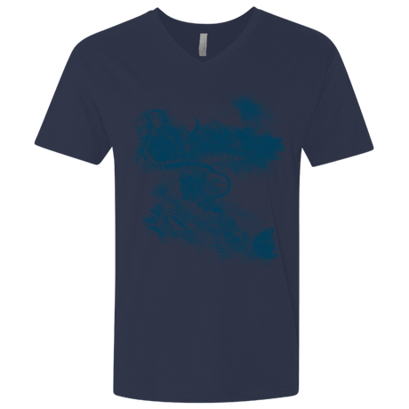 T-Shirts Midnight Navy / X-Small No Escape Men's Premium V-Neck