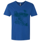 T-Shirts Royal / X-Small No Escape Men's Premium V-Neck