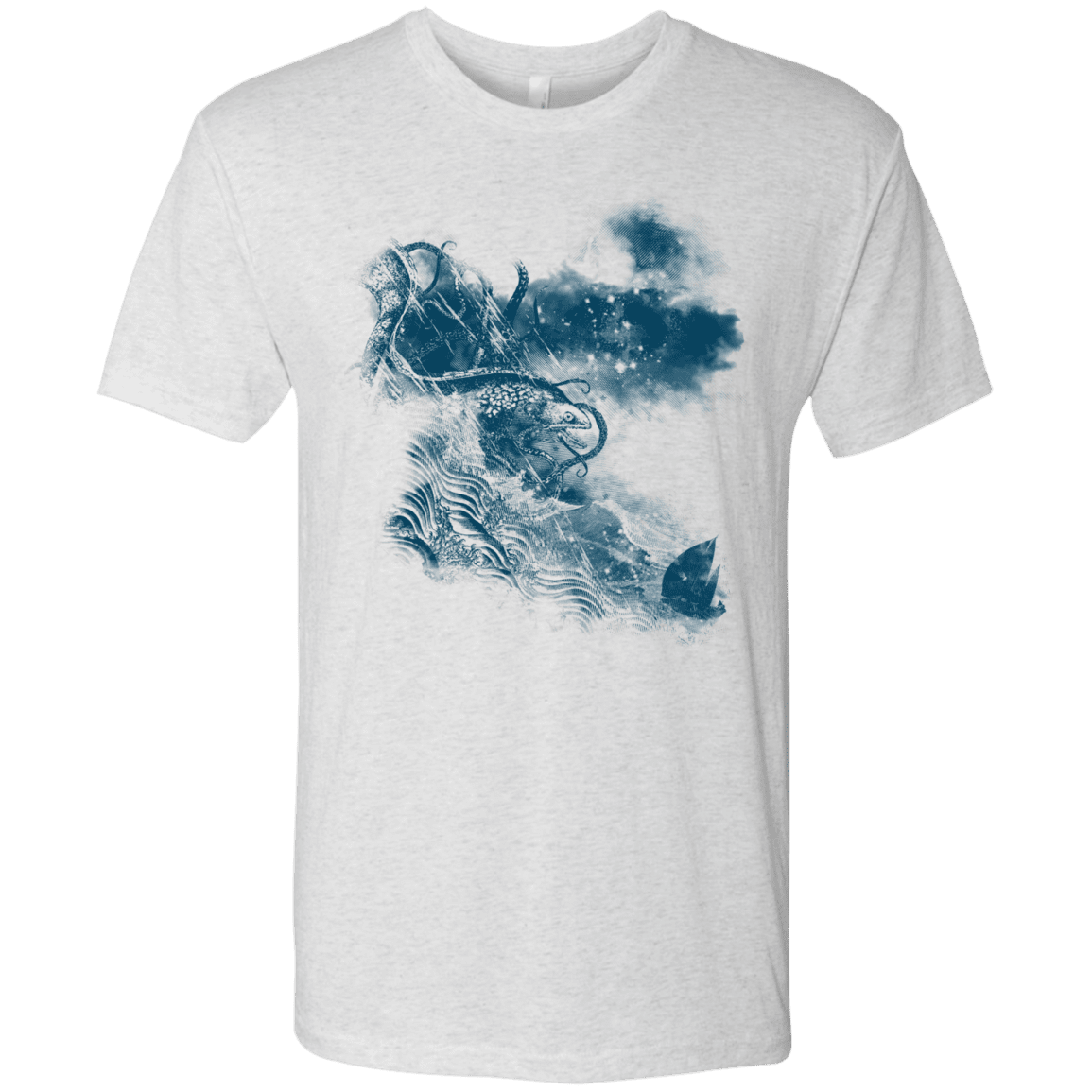 T-Shirts Heather White / S No Escape Men's Triblend T-Shirt