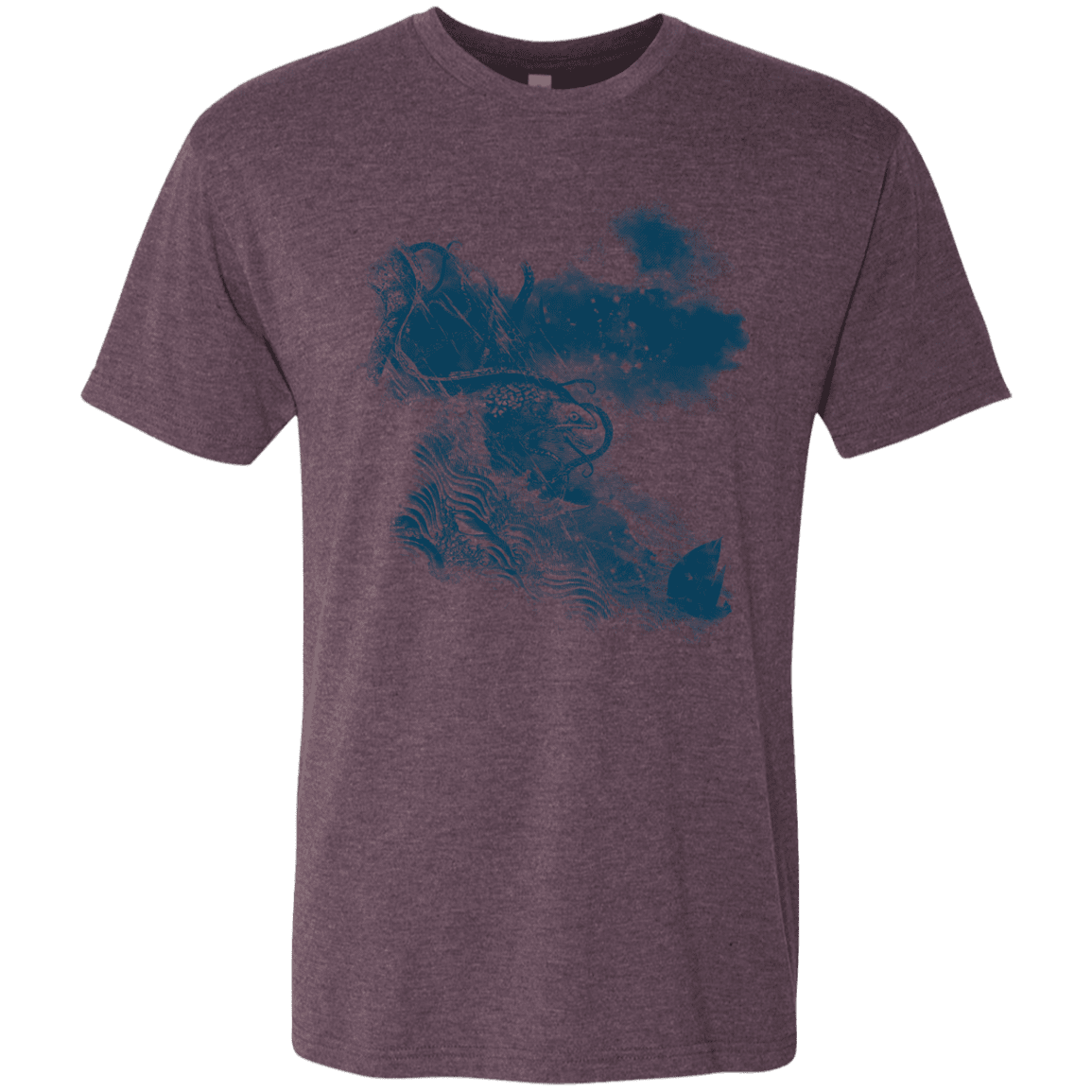 T-Shirts Vintage Purple / S No Escape Men's Triblend T-Shirt