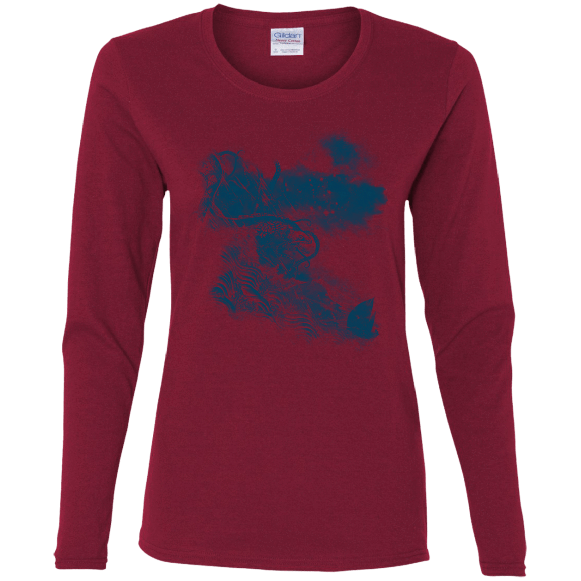 T-Shirts Cardinal / S No Escape Women's Long Sleeve T-Shirt