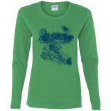 T-Shirts Irish Green / S No Escape Women's Long Sleeve T-Shirt