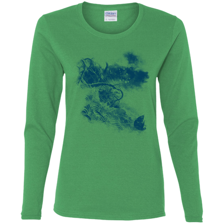 T-Shirts Irish Green / S No Escape Women's Long Sleeve T-Shirt