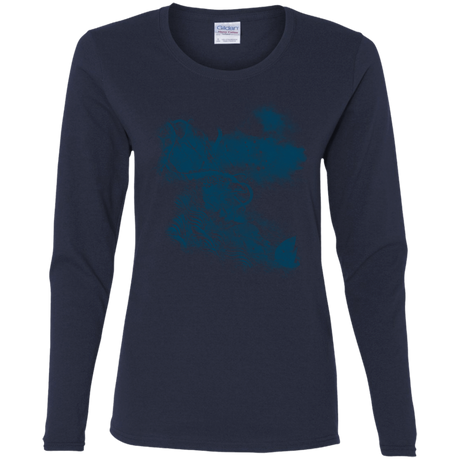 T-Shirts Navy / S No Escape Women's Long Sleeve T-Shirt