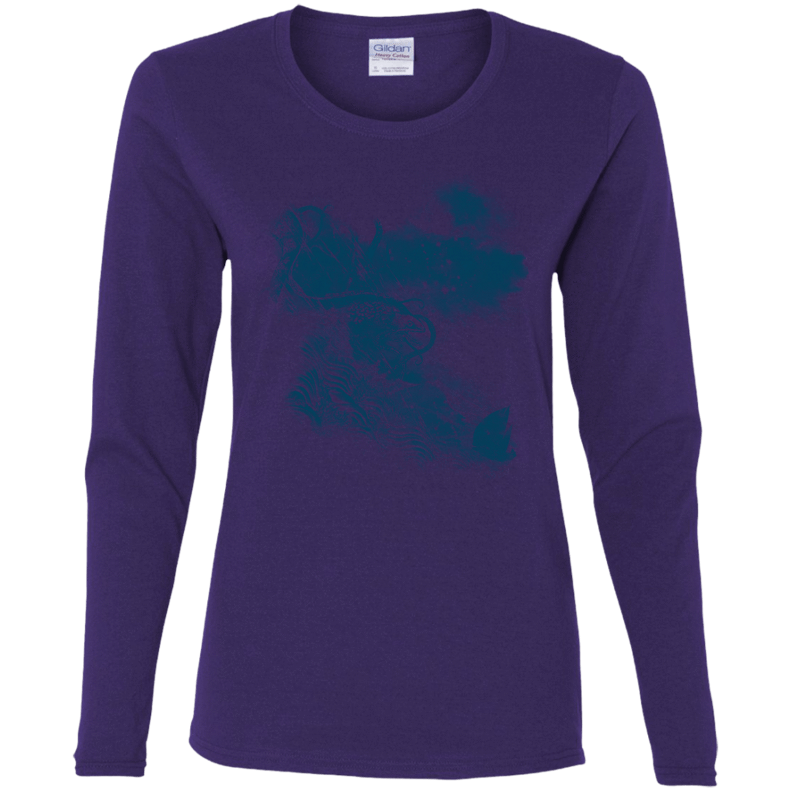 T-Shirts Purple / S No Escape Women's Long Sleeve T-Shirt